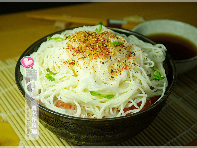 蓁料理?日式山药凉面的做法