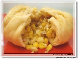 玉米鲜肉包的做法
