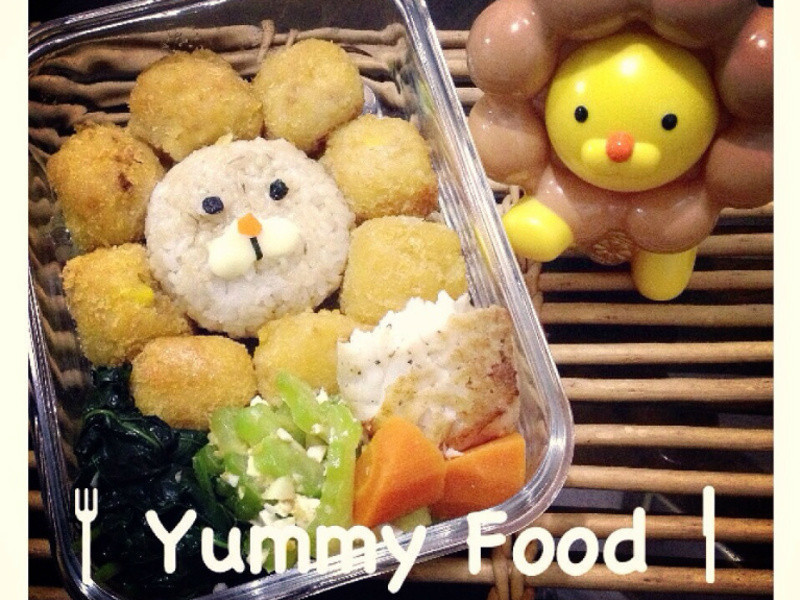 造型可爱便当的做法