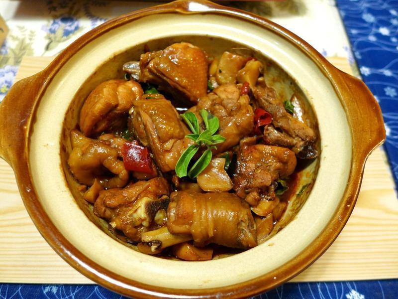 茄汁三杯鸡的做法