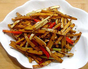 干烧茭白的做法