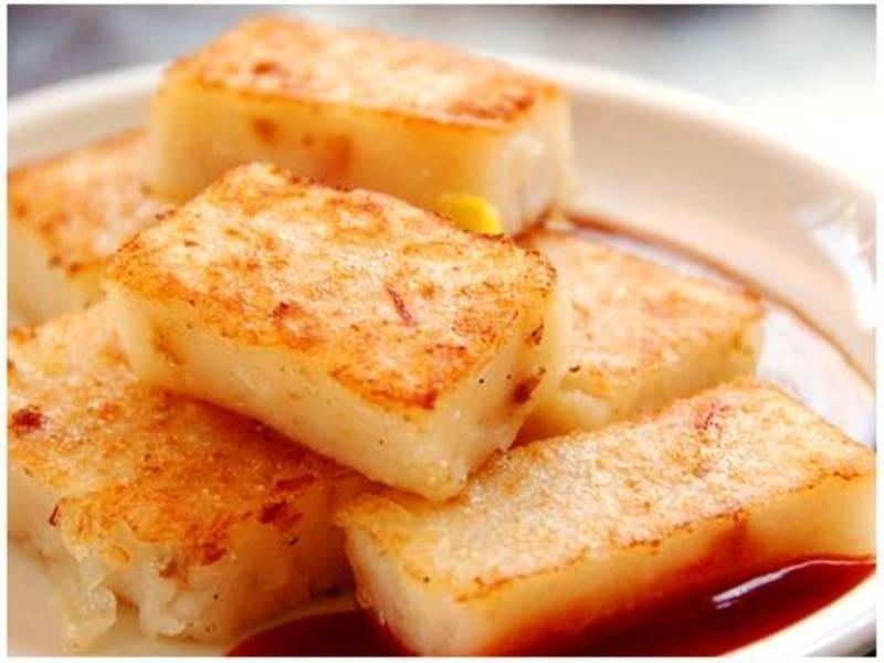 超简易萝卜糕~的做法