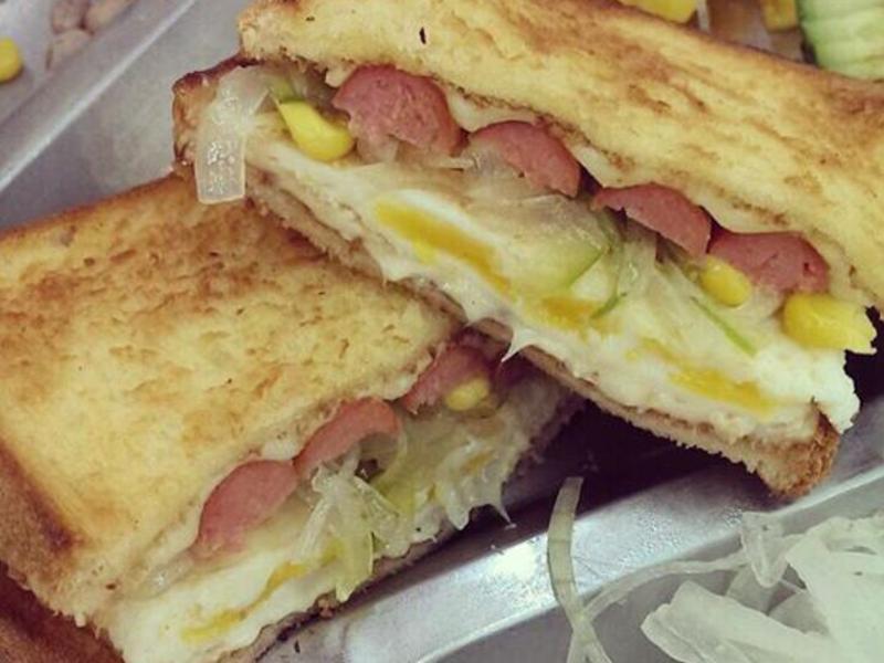 简易古巴热狗三明治的做法