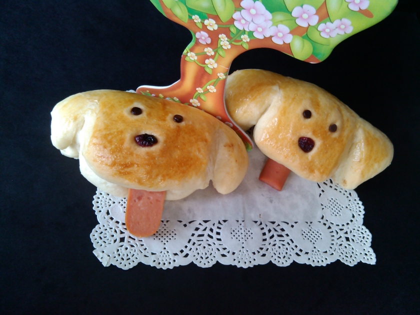 卡通酸奶面包的做法