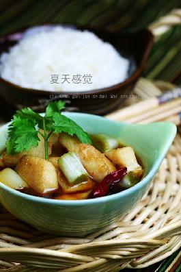 葱香鱼块的做法