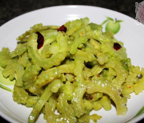 火爆苦瓜的做法