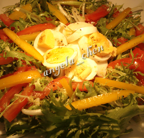 雀巢沙拉(法国风味)的做法