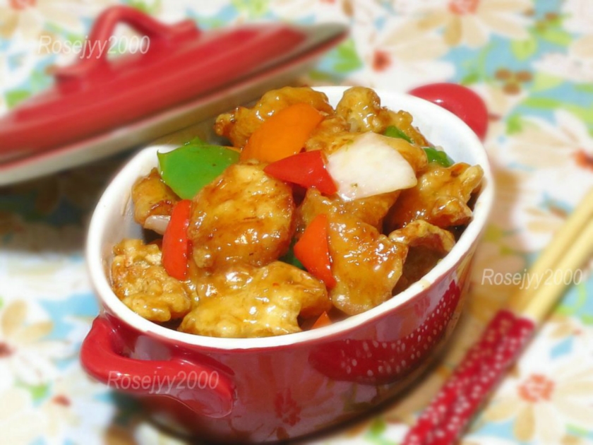 酸甜鸡块的做法