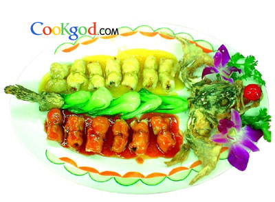 鸳鸯桂鱼的做法