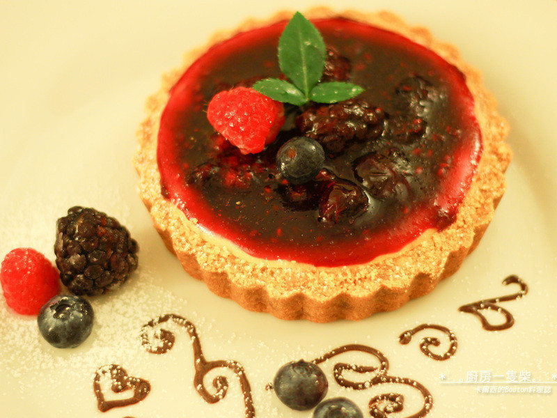 **情人节**莓果乳酪塔的做法