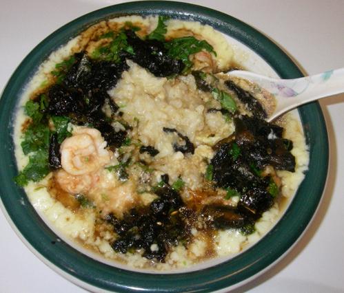 蛋羹泡饭的做法