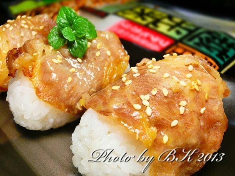 味噌猪肉饭团【台湾良质米】的做法