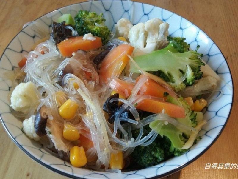 五行粉丝煲的做法