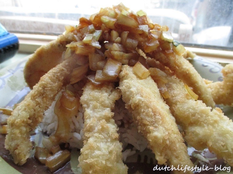 甜葱汁鸡柳盖饭的做法