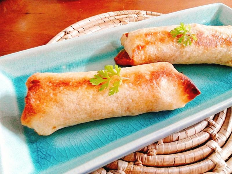 酥脆烤春卷的做法