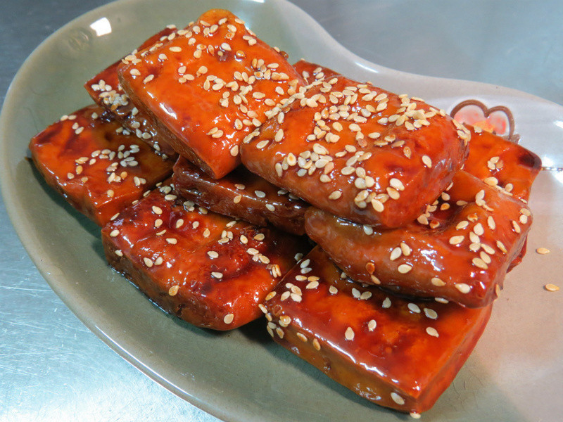 焦糖豆干的做法