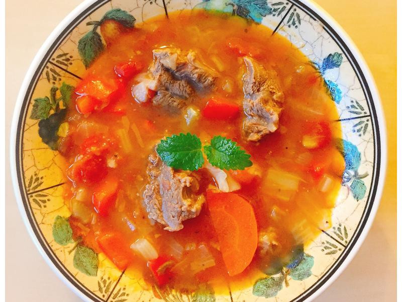义大利蔬菜牛肉汤的做法