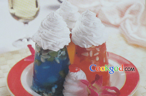 冰水果沙拉的做法