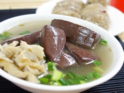 猪血大肠汤的做法