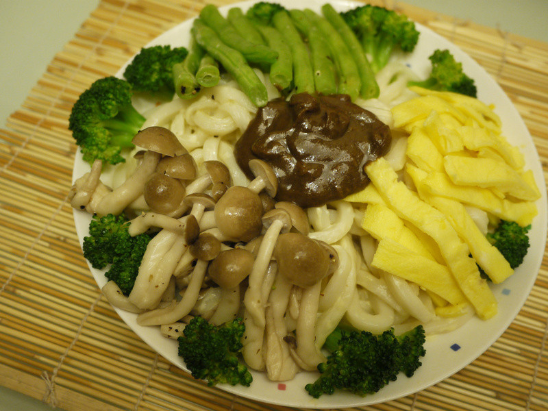 钙高尚ㄟ起司鲜蔬麻酱面的做法