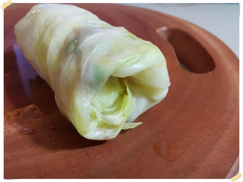 自制中西式高丽菜卷(免用牙签新卷法)的做法