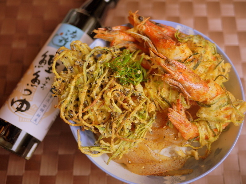 海味节瓜天妇罗丼饭-淬酿节气食谱的做法