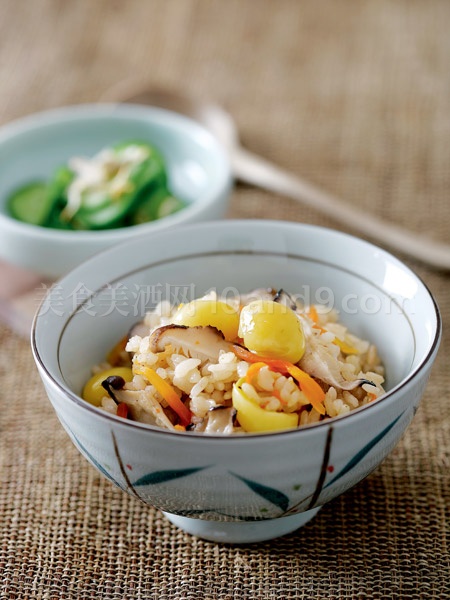 香菇蔬菜饭的做法