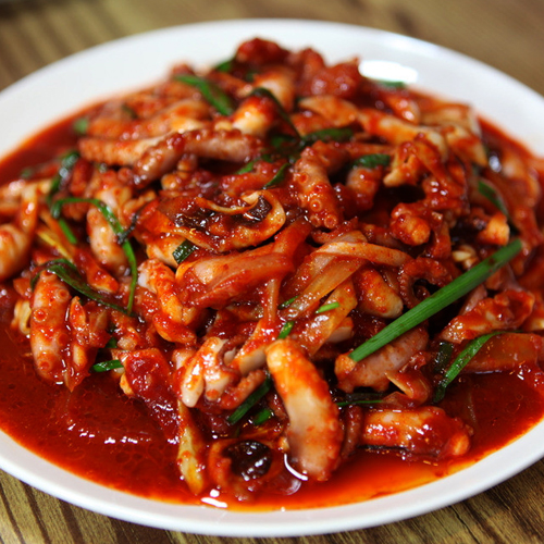 韩国辣炒章鱼的做法