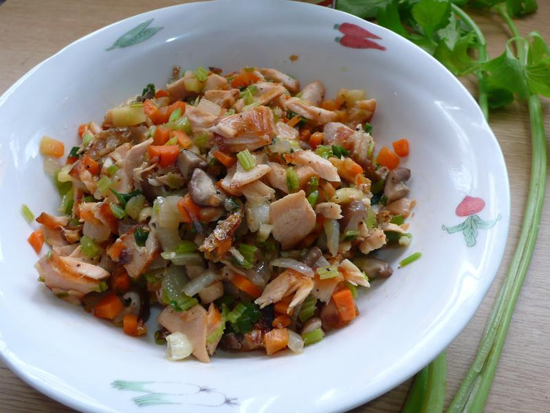 芹香鲑鱼的做法