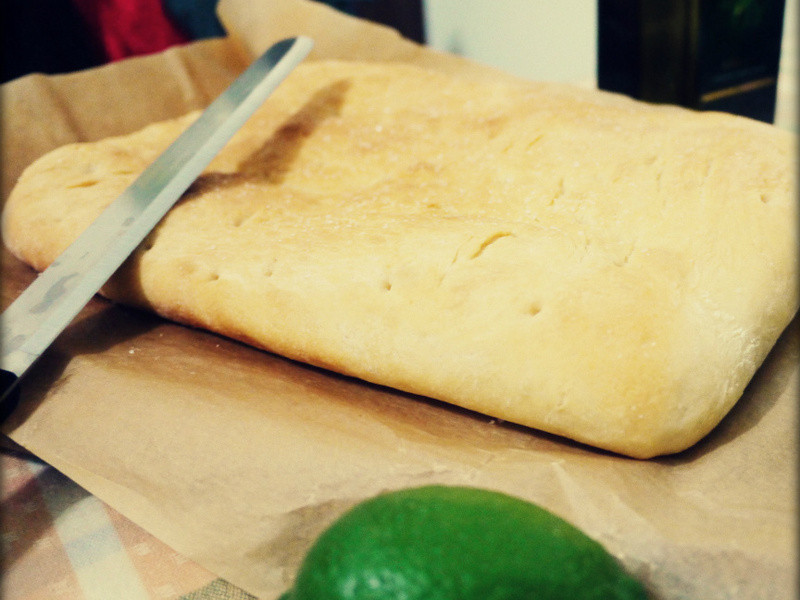 意大利扁圆面包的做法