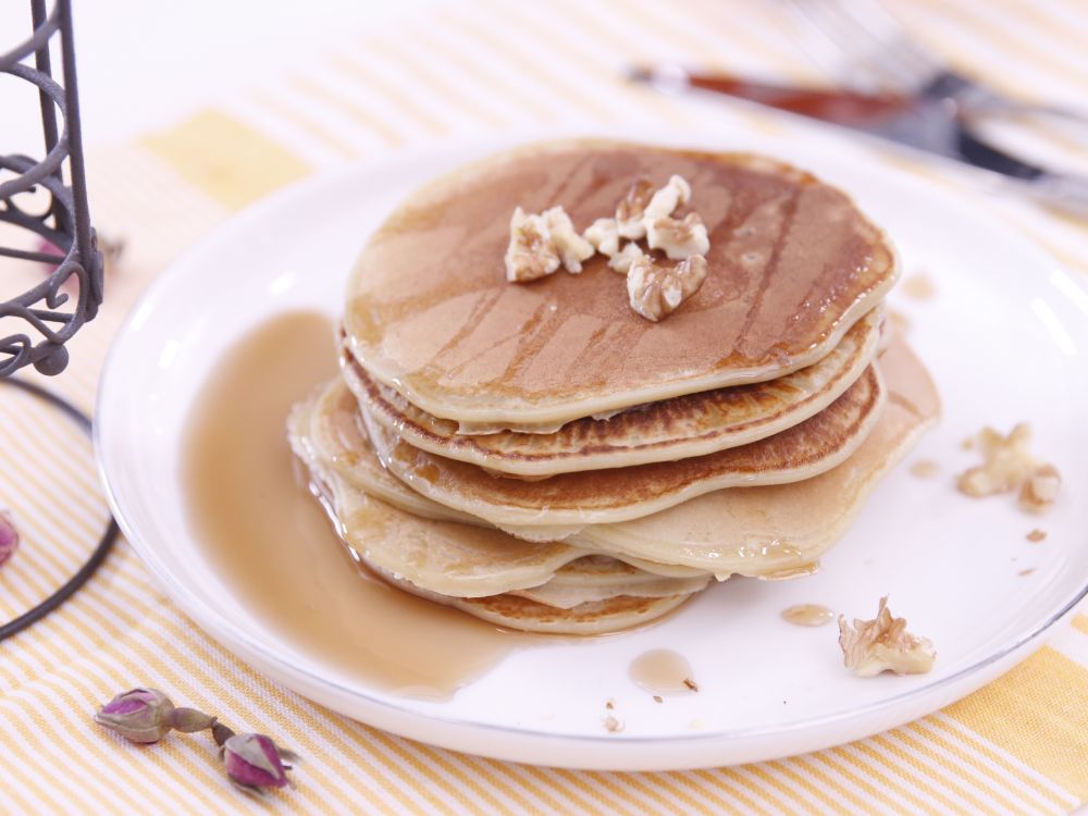 合桃香蕉班戟的做法