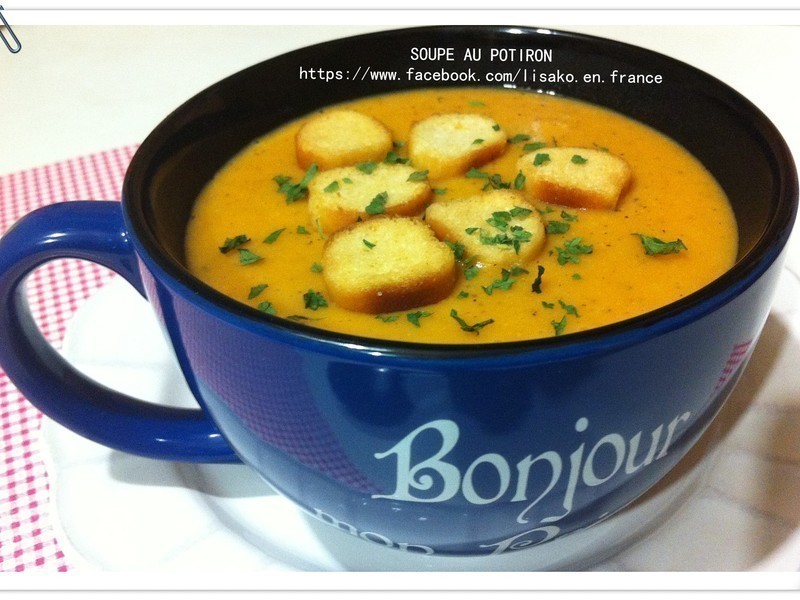 全食物南瓜浓汤的做法