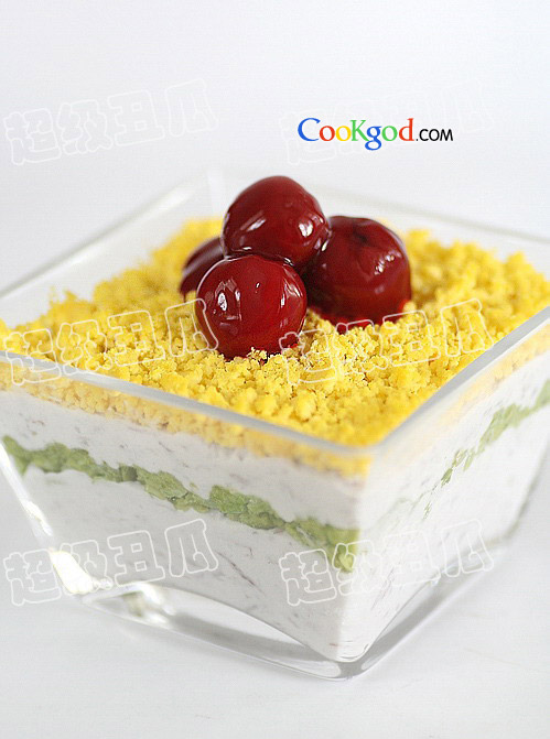 甜豆蛋奶香芋杯的做法