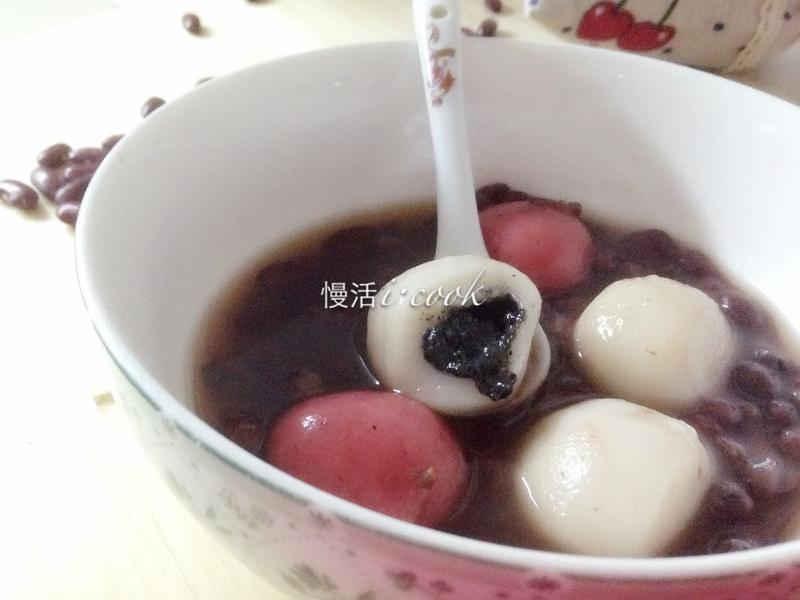 节气料理-冬至NO.5?核桃芝麻汤圆?的做法