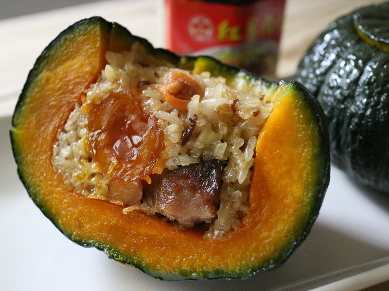 南瓜北部粽-红葱肉燥的做法