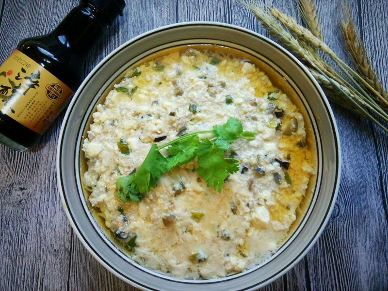 脆瓜豆腐蒸肉的做法