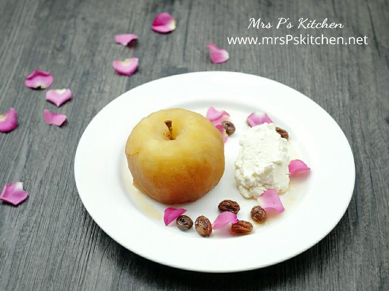 玫瑰红茶炖苹果 【健康甜点】的做法