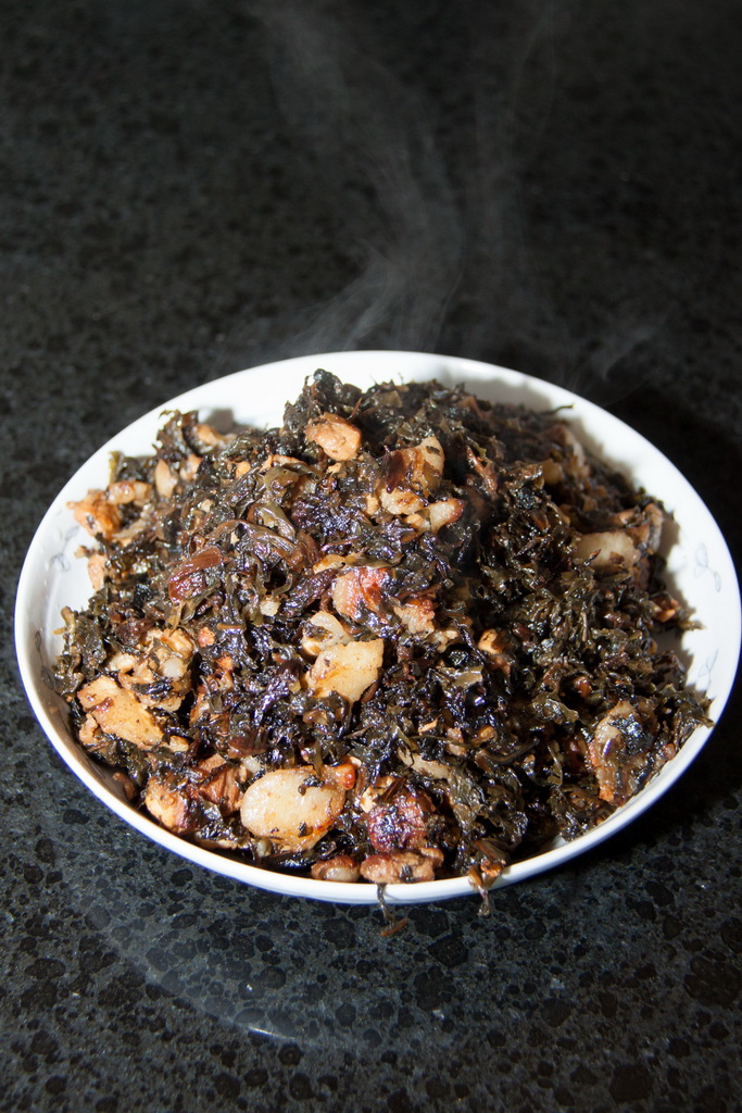 梅干菜炒肉的做法