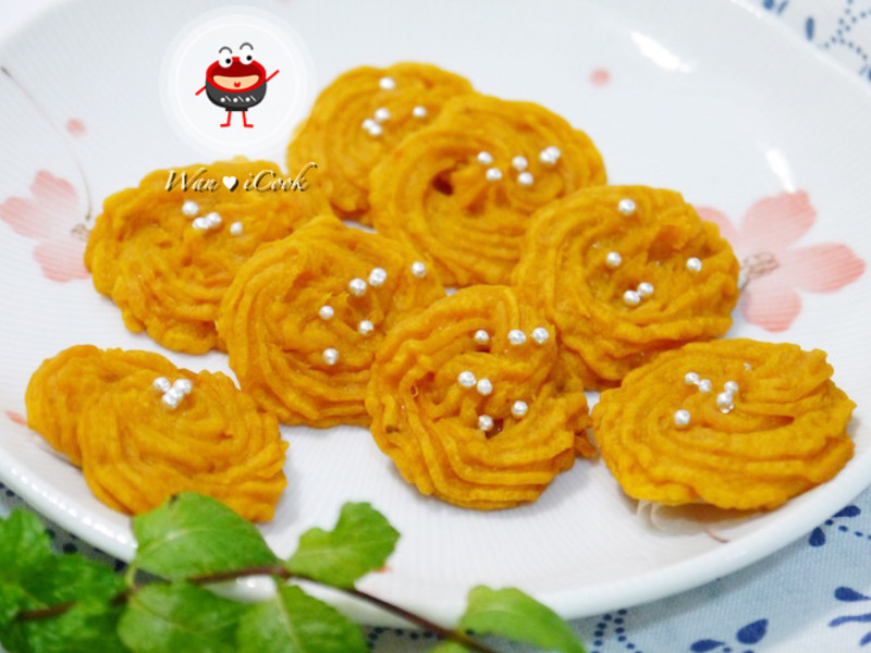 ?宛の烘培好”食“光 ? 黄金玫瑰地瓜饼的做法