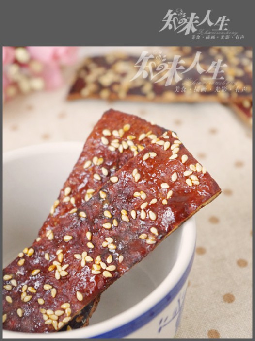 自制猪肉脯的做法