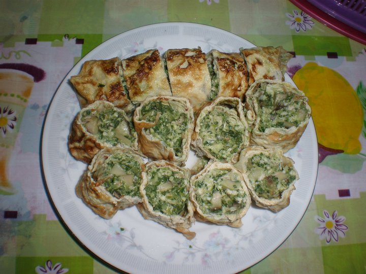 蔬菜鸡肉蛋卷的做法