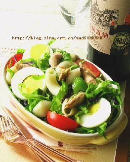 鲔鱼通心粉沙拉的做法