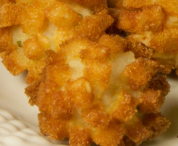 脆皮鱼球的做法