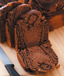 巧克力核桃面包的做法