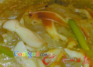 象拔蚌仔煮萝卜丝的做法