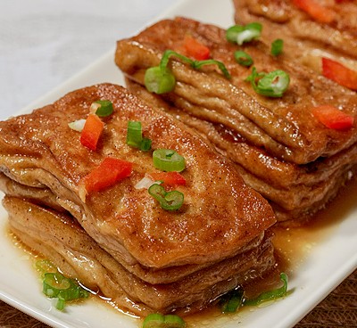 油卤豆腐的做法