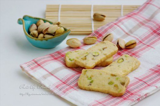 开心果仁酥饼的做法