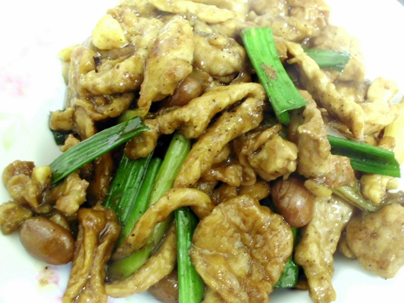 梅膏面筋肉丝的做法