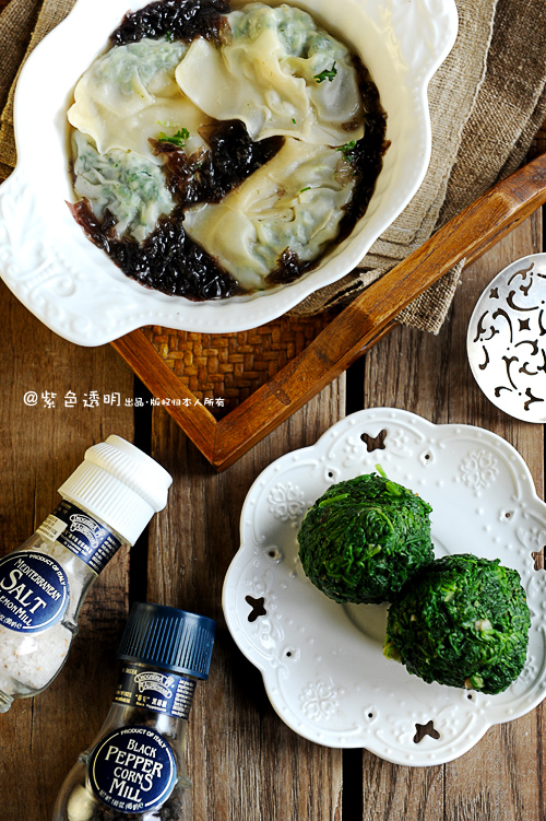 妈妈的味道,从一碗北极虾荠菜馄饨开始的做法