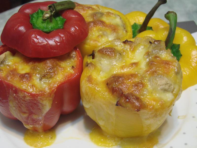 焗烤甜椒的做法